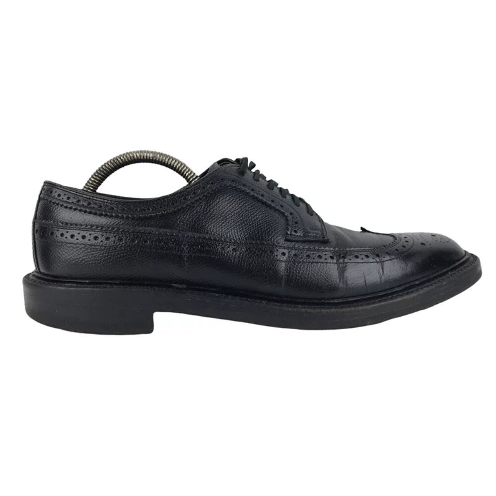 Bostonian Mens Black Lace Up Wingtip Round Toe Oxford Dress Shoes Size‎ US 10 B